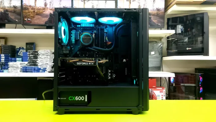 Refurbished Gaming Desktop Achos / AMD Ryzen 5 5500 4.20GHz / 16GB RAM / 250GB SSD & 2 x 1TB HDD / Multi Choice Graphics - Image 2