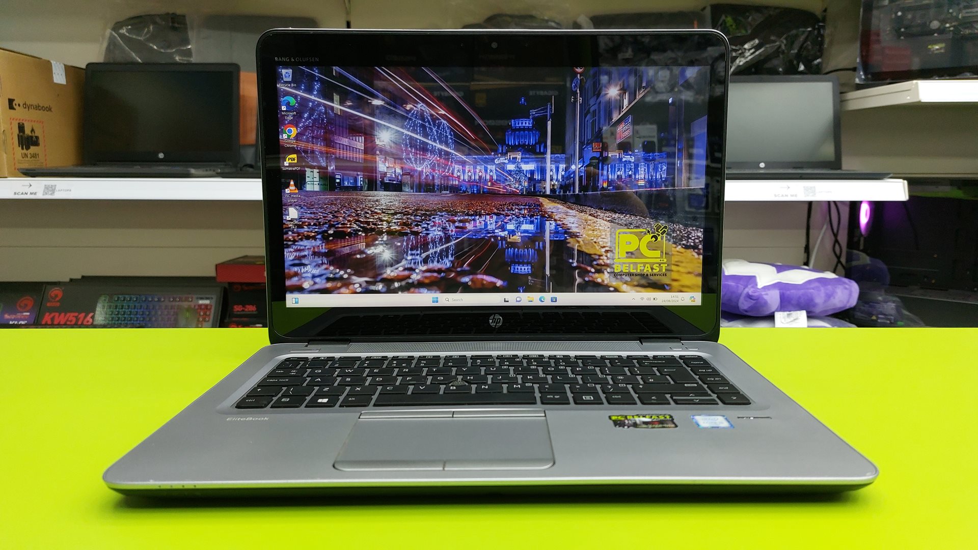 HP ELITEBOOK 840 G4 1 (2) HP Elitebook 840 G4/ Intel i5 6th Gen 2.80GHz / 16GB RAM / 120GB M.2 + 650GB HDD / Intel UHD 520 / TOUCHSCREEN - Image 1