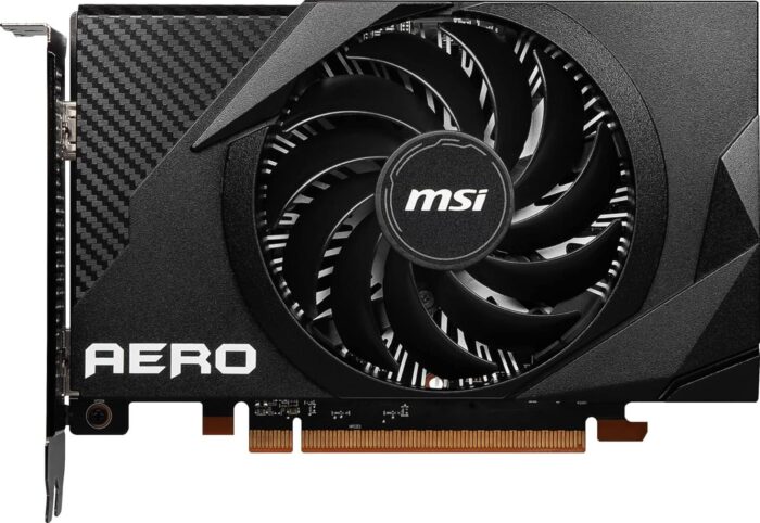 MSI Radeon RX 6400 AERO ITX Gaming Graphics Card - 4GB GDDR6 - Image 2