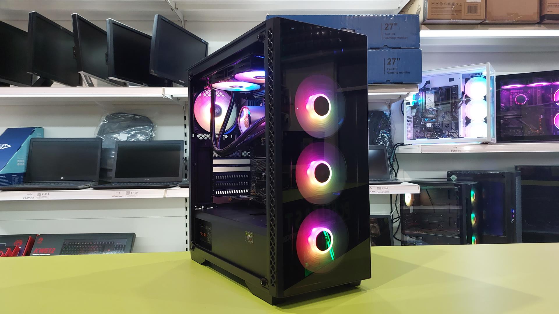 DEEPCOOL MATREXX 50 4 (2) Custom Gaming Desktop Deepcool / AMD Ryzen 7 5800X 4.70GHz / 16GB RAM / 256GB SSD & 1TB SSD / Multi Choice Graphics - Image 1