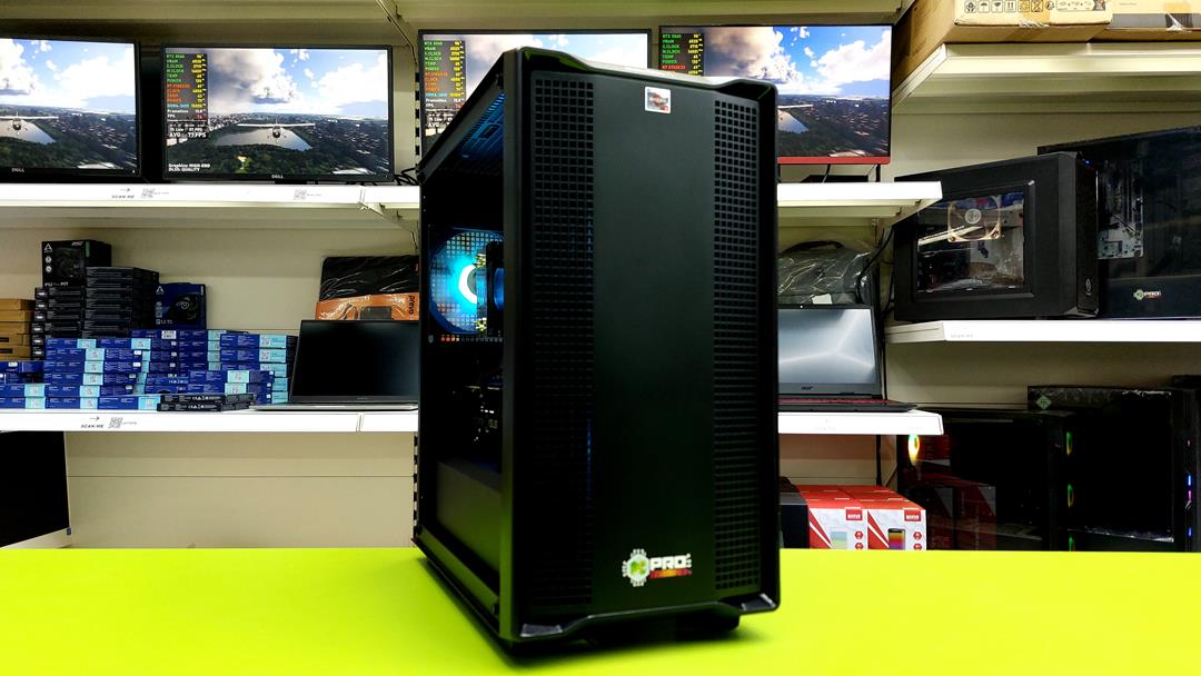 Deepcool CC360 22 (2) New Custom PC Pro Gaming DeepCool / Ryzen 5 5500 @ 4.20GHz / 16GB RAM / 480GB SSD / Multi Choice Graphics - Image 1