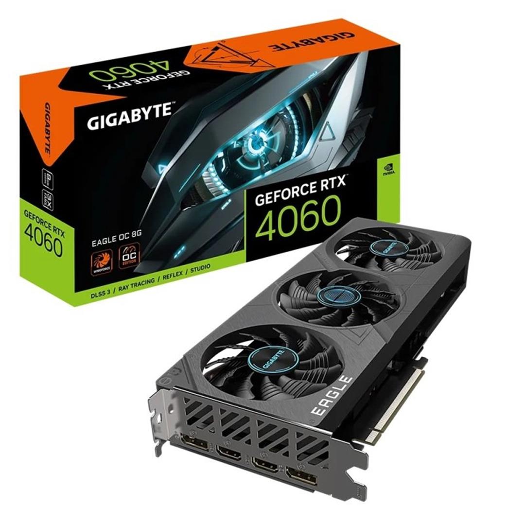 Gigabyte Nvidia GeForce RTX 4060 EAGLE OC Gigabyte Nvidia GeForce RTX 4060 EAGLE OC - Image 1