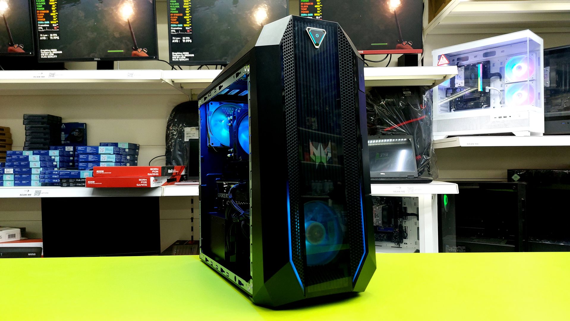 Acer Predator 25 (2) Refurbished Acer Predator / Intel i3 10105F 4.40GHz / 16GB RAM / 1TB NVMe / Multi Choice Graphics - Image 1