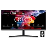piXL 34-inch UWQHD UltraWide 165Hz Gaming Monitor with 100% sRGB Colour Gamut, Quad HD 3440 x 1440 IPS Panel & 1ms