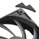 Antec P12 12cm PWM Case Fan, Black, 9 Blades, Hydraulic Bearing, Anti-Vibration, Up to 1400 RPM - Image 4