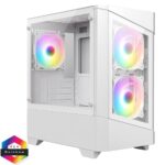 CIT Level 1 White MATX Case Glass