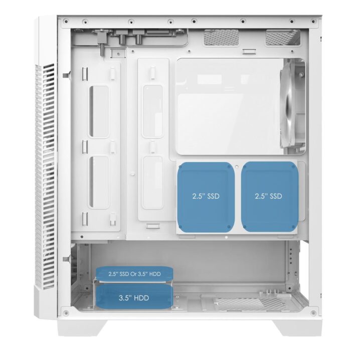 CIT Level 1 White MATX Case Glass - Image 7