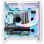 CIT Overseer White MATX Gaming Cube - Image 4