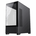 GameMax Vista MB Black MATX Gaming Case with Tempered Glass Front and Side Panels - Image 6