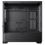 GameMax Vista MB Black MATX Gaming Case with Tempered Glass Front and Side Panels - Image 3