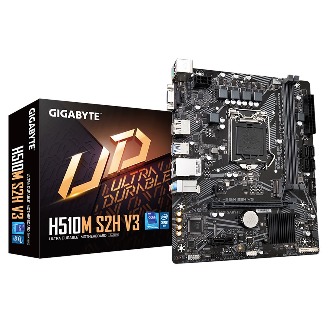 Gigabyte H510M S2H V3 Gigabyte H510M S2H V3 Micro ATX Motherboard - Image 1