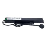 1U PDU Horizontal Type 6Way UK Sockets With Surge 1 LED - Image 3