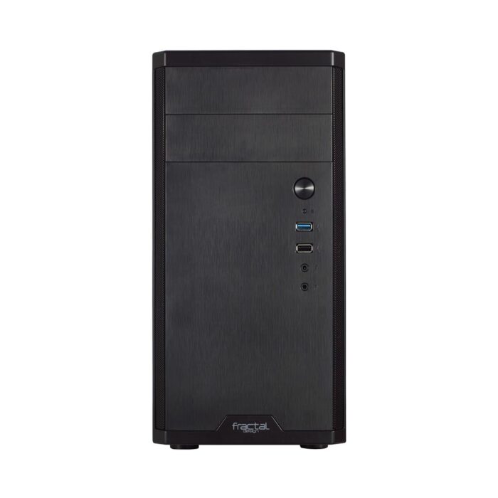 Fractal Design Core 1100 Case, Micro ATX, Brushed Aluminium-look - Image 2