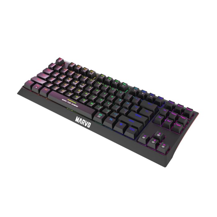 Marvo Scorpion KG953W-UK Wireless Mechanical Gaming Keyboard 80% TKL, Tri-Mode Connection - Image 5