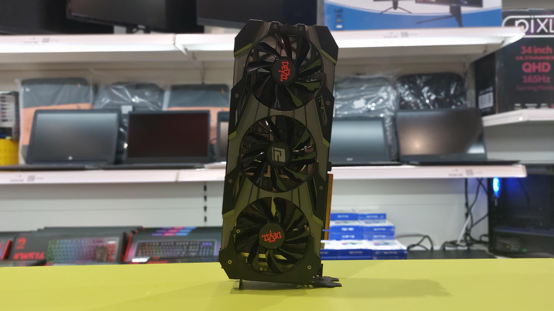 rx 5700xt red devil (2) Used PowerColor RX 5700 XT 8GB Red Devil Triple Fan - Image 1