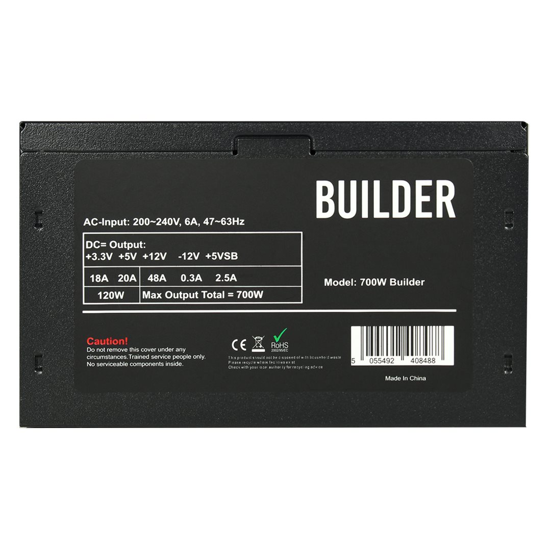 700W Builder PSU 1 700W Builder PSU PPFC 6xSata 1xPCIE62 44pin - Image 1