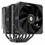 GameMax Twin 600 Dual-Tower 12cm Fan PWM Black 6mm x 6 Heat Pipes TDP 250W
