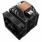 GameMax Twin 600 Dual-Tower 12cm Fan PWM Black 6mm x 6 Heat Pipes TDP 250W - Image 5