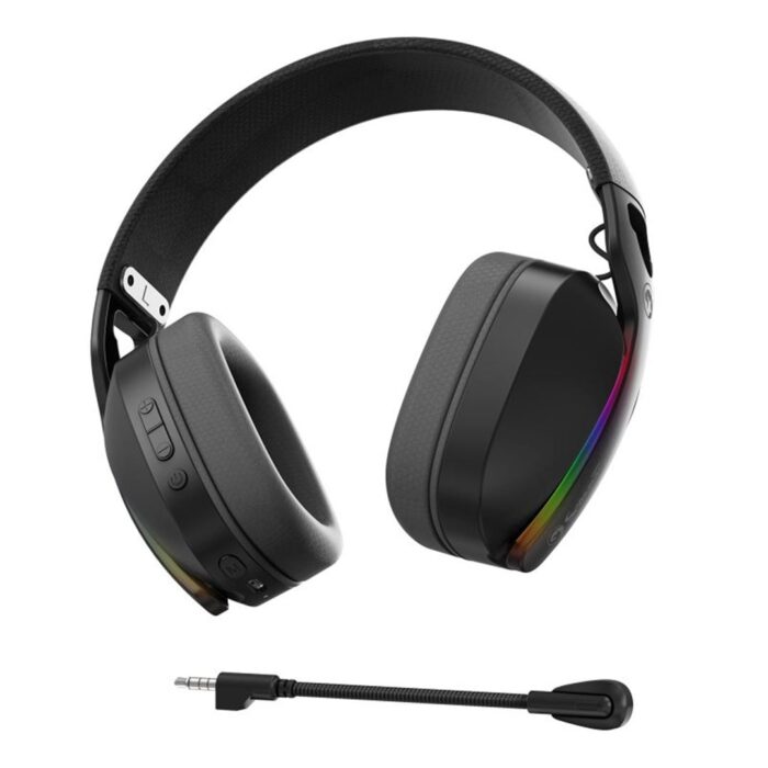 Marvo Scorpion HG9086W Gaming Headphones, Tri-Mode Connection, RGB - PC, Android, MAC OS, iOS, PS4, PS5 and Switch Compatible - Image 3