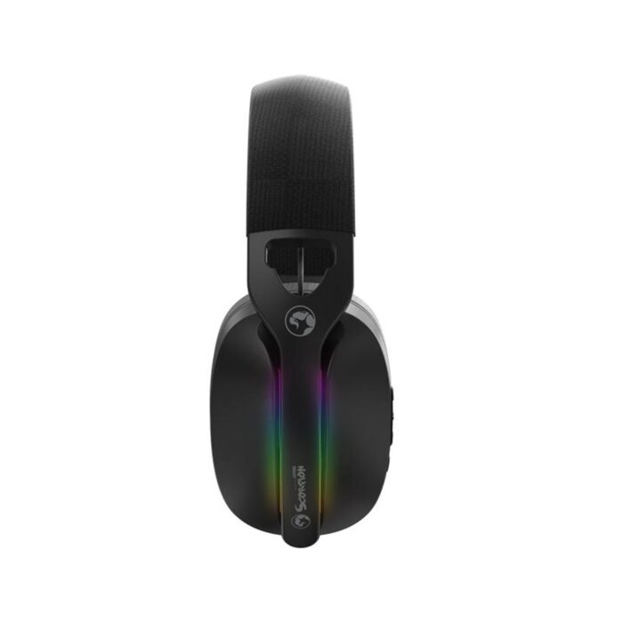 Marvo Scorpion HG9086W Gaming Headphones, Tri-Mode Connection, RGB - PC, Android, MAC OS, iOS, PS4, PS5 and Switch Compatible - Image 4