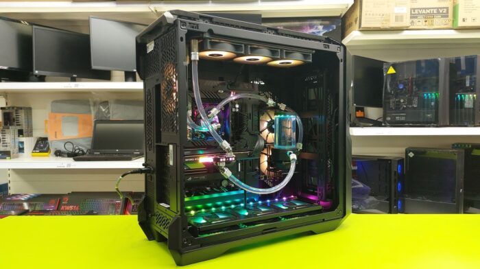Used High Performance Gaming Desktop Custom Liquid Cooling / i9-13900K 5.50GHz / 32GB RAM / 2 x 2TB NVMe / Asus RTX 4090 - Image 9