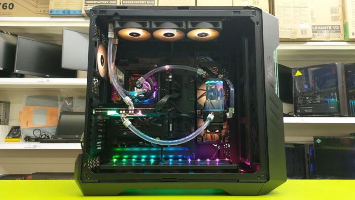 Used High Performance Gaming Desktop Custom Liquid Cooling / i9-13900K 5.50GHz / 32GB RAM / 2 x 2TB NVMe / Asus RTX 4090 - Image 2
