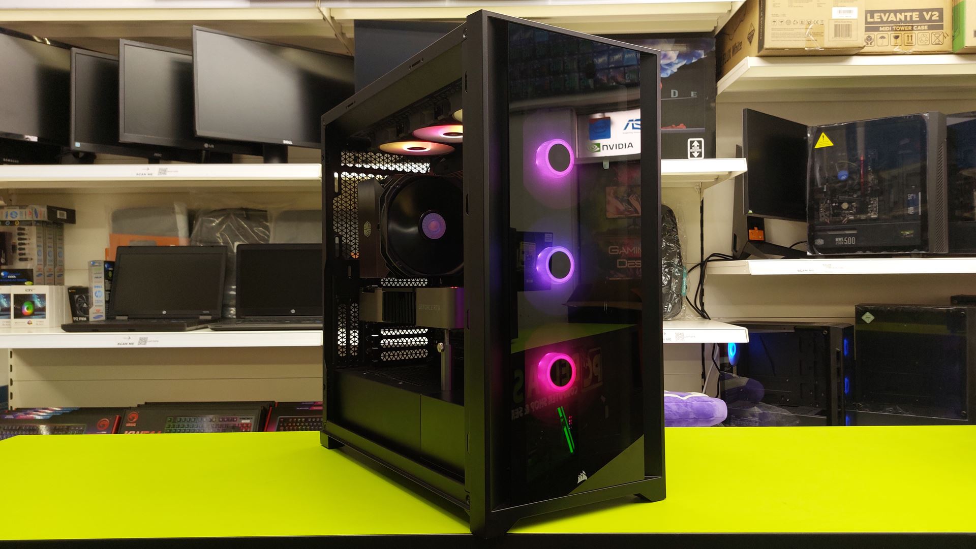 corsair 5000x (9) High Performance Custom Gaming Desktop Intel i7 12700K / 32GB / 1TB NVMe / Multi Choice Graphics - Image 1