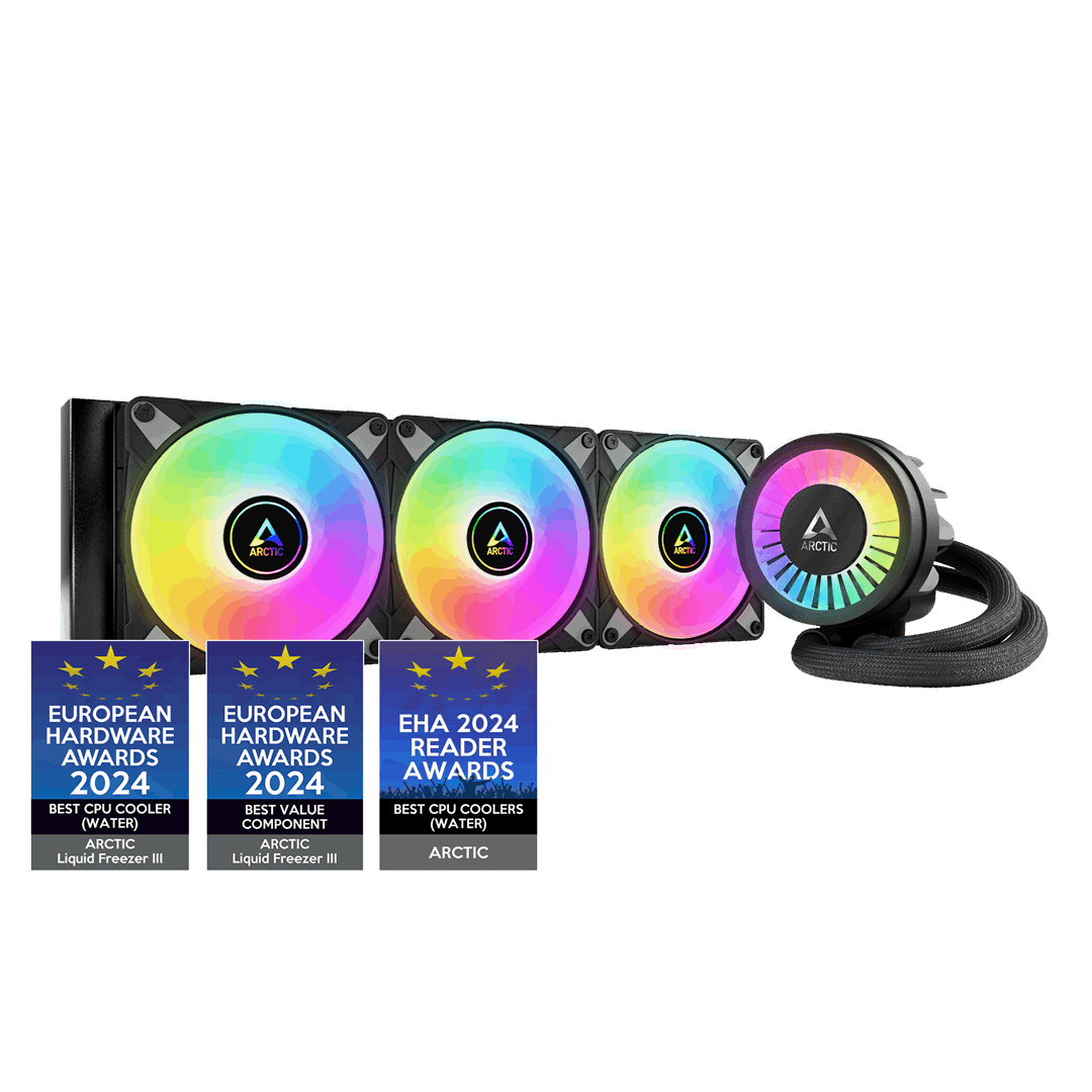Arctic Liquid Freezer III 360 ARGB Arctic Liquid Freezer III 360 ARGB Black All In One Liquid CPU Cooler - Image 1