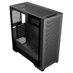 CIT PRO Creator XE Black Case Mid-Tower E-ATX PC Black Gaming Case With Mesh Front Panel and Tempered Glass Side Panel - Image 3