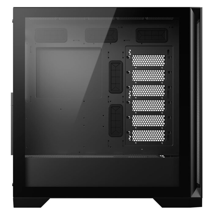 CIT PRO Creator XE Black Case Mid-Tower E-ATX PC Black Gaming Case With Mesh Front Panel and Tempered Glass Side Panel - Image 9