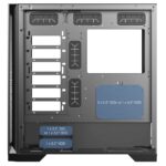 CIT PRO Creator XE Black Case Mid-Tower E-ATX PC Black Gaming Case With Mesh Front Panel and Tempered Glass Side Panel - Image 8