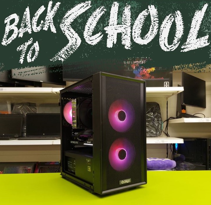 HP BACK TO SCHOOL 3 New Custom Desktop Bundle - AMD Ryzen 5 5600G 4.40GHz / 16GB RAM / 500GB NVMe / 22" Monitor / Keyboard & Mouse / Speakers / Headset - Image 1