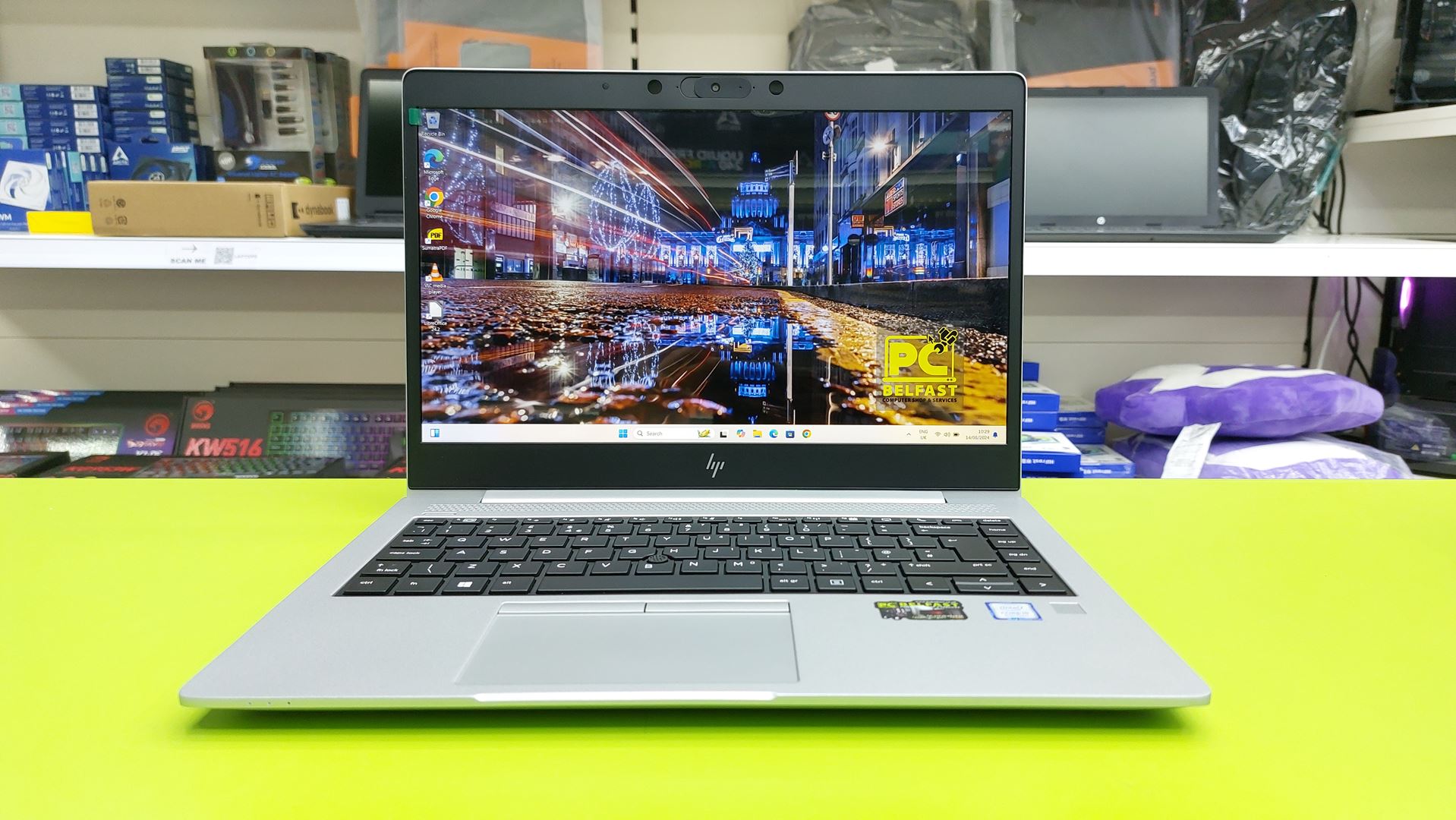 HP ELITEBOOK 840 (1) REMIUM REFURBISHED HP EliteBook 840 G6 Intel i5 8365U 8th, 14" Full HD, 8GB RAM, 256GB SSD, Windows 11 Pro - Image 1
