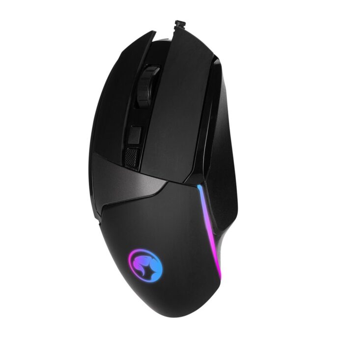 Marvo Scorpion M411 Gaming Mouse, USB, 12800 DPI, 8 Programmable Buttons, RGB Lighting - Image 5