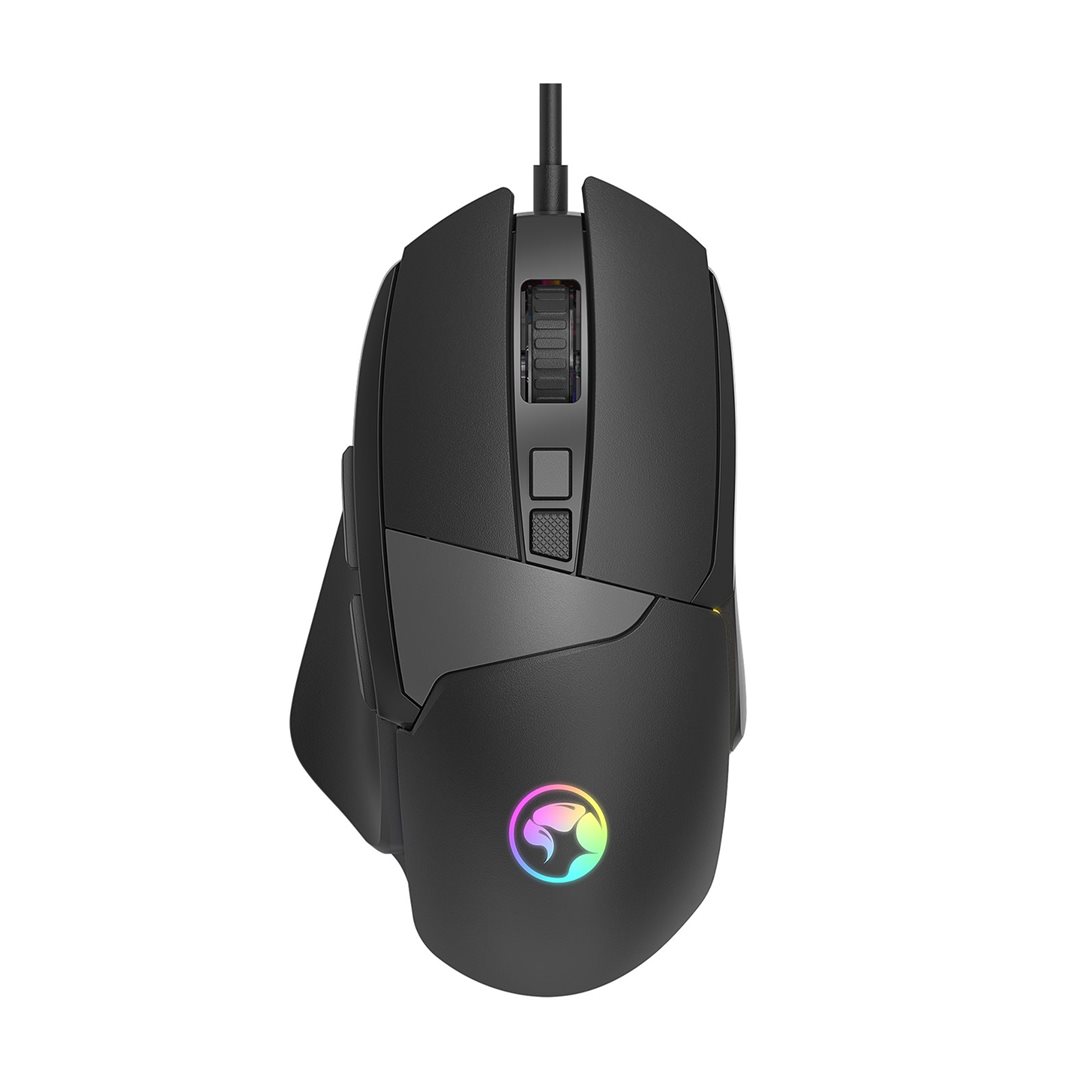 Marvo Scorpion M411 2 Marvo Scorpion M411 Gaming Mouse, USB, 12800 DPI, 8 Programmable Buttons, RGB Lighting - Image 1