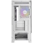 Antec CX500M RGB Gaming Case w/ Glass Side & Front, Micro ATX, 3x RGB Fans, LED Button, 410mm GPU Support, USB-C, White - Image 5