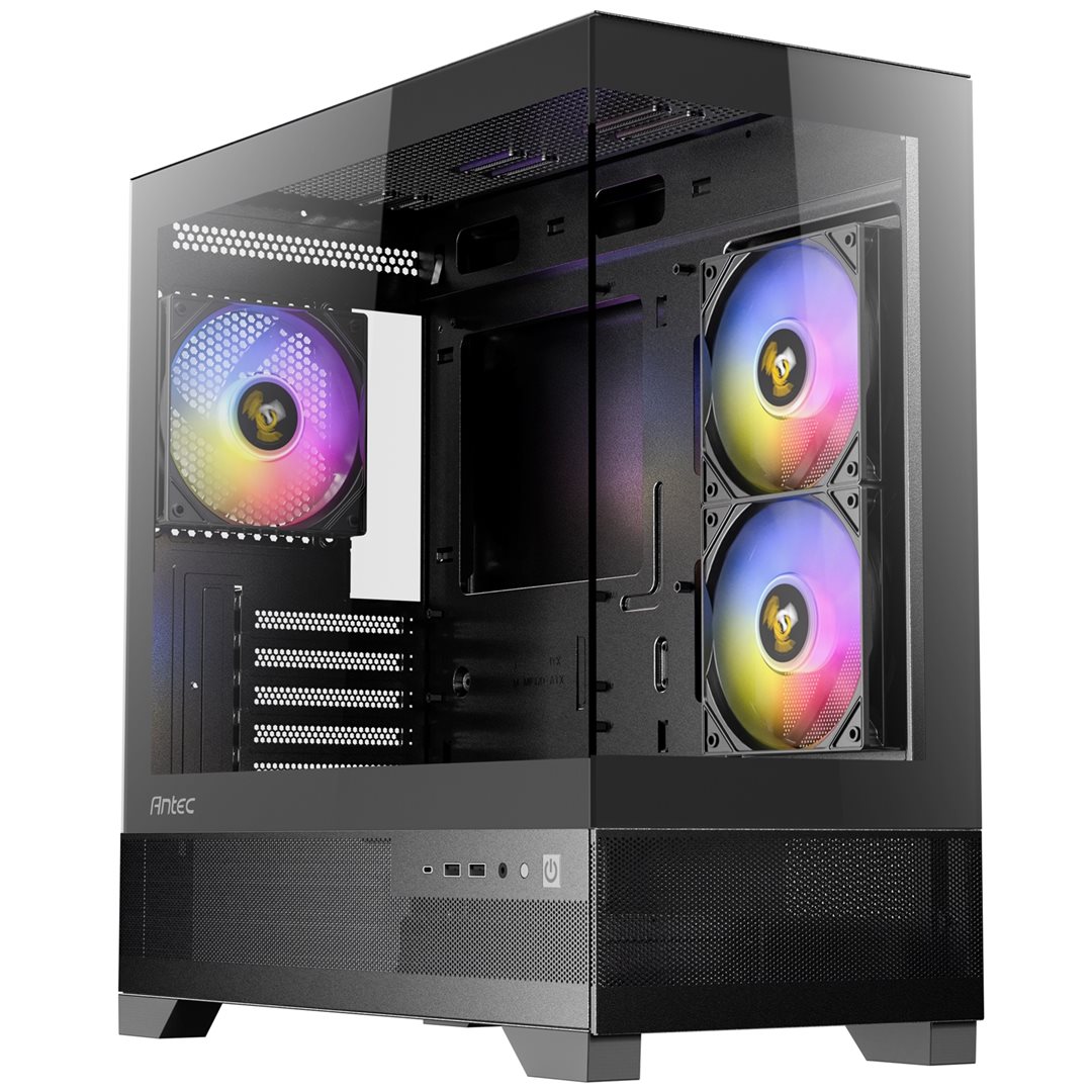 ANTEC CX500M Antec CX500M ARGB Gaming Case Micro ATX, 3x ARGB Fans - Image 1