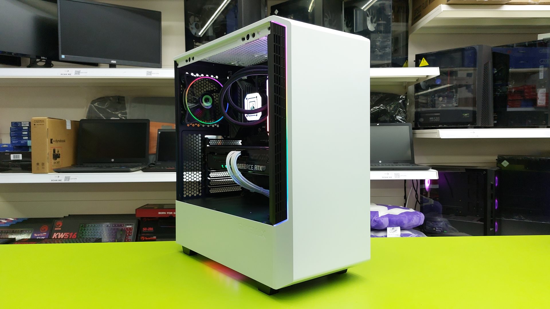 GAME MAX RANGE WHITE (9) Used Custom Gamemax / AMD Ryzen 9 3950X 4.70GHz / 64GB RAM / 1TB NVMe / Multi Choice Graphics - Image 1