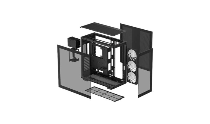 DeepCool CH780, Black, Full Tower Gaming - Image 5