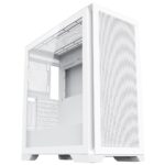 CIT Pro Creator XE Mid-Tower E-ATX PC White Gaming Case With Mesh Front Panel and Tempered Glass Side Panel