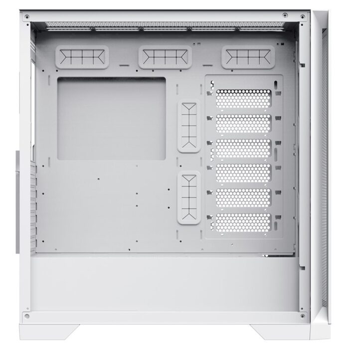 CIT Pro Creator XE Mid-Tower E-ATX PC White Gaming Case With Mesh Front Panel and Tempered Glass Side Panel - Image 8