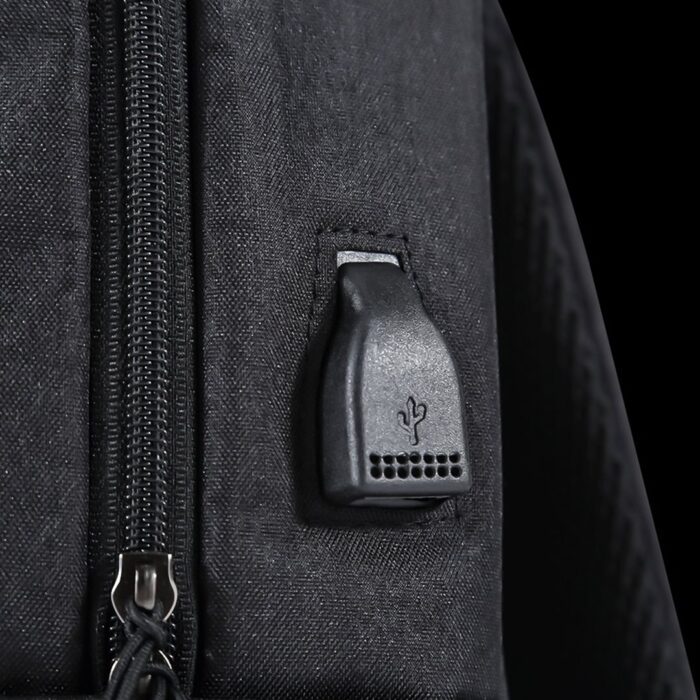 Marvo Scorpion Urbano 20 Black Waterproof 15.6 Inch Laptop Backpack (Black) - Image 4