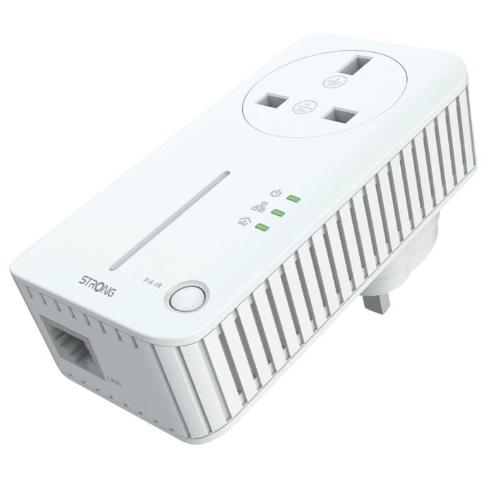 Strong POWERL600DUOUK AV600 Passthrough Powerline Kit (2 Pack) - Image 2
