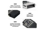 USB 2.0 Internal Header USB (9-Pin) to 3.1/3.2 Type-C (20-Pin) - Image 2