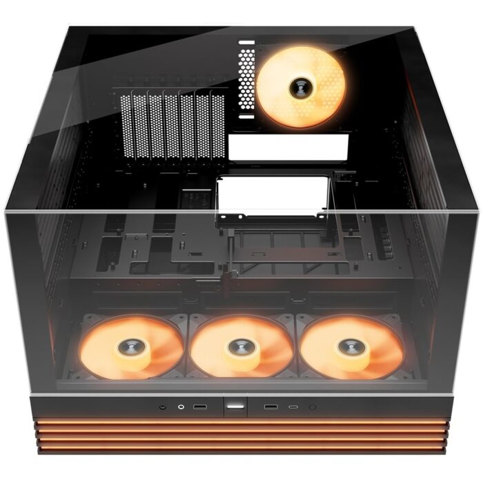 be-quiet! Light Base 600 LX, Black, Midi-Tower ATX Case, Massive ARGB LED Strip, Full Windowed Design, 4x Light Wings LX - Image 2
