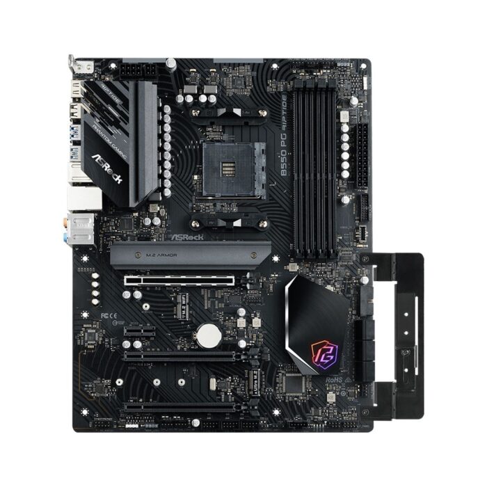 ASRock B550 PG Riptide AMD AM4 Socket Motherboard, ATX, - Image 2