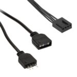 Cit Halo 120mm Infinity ARGB Black 4pin PWM PC Cooling Fan - Image 4