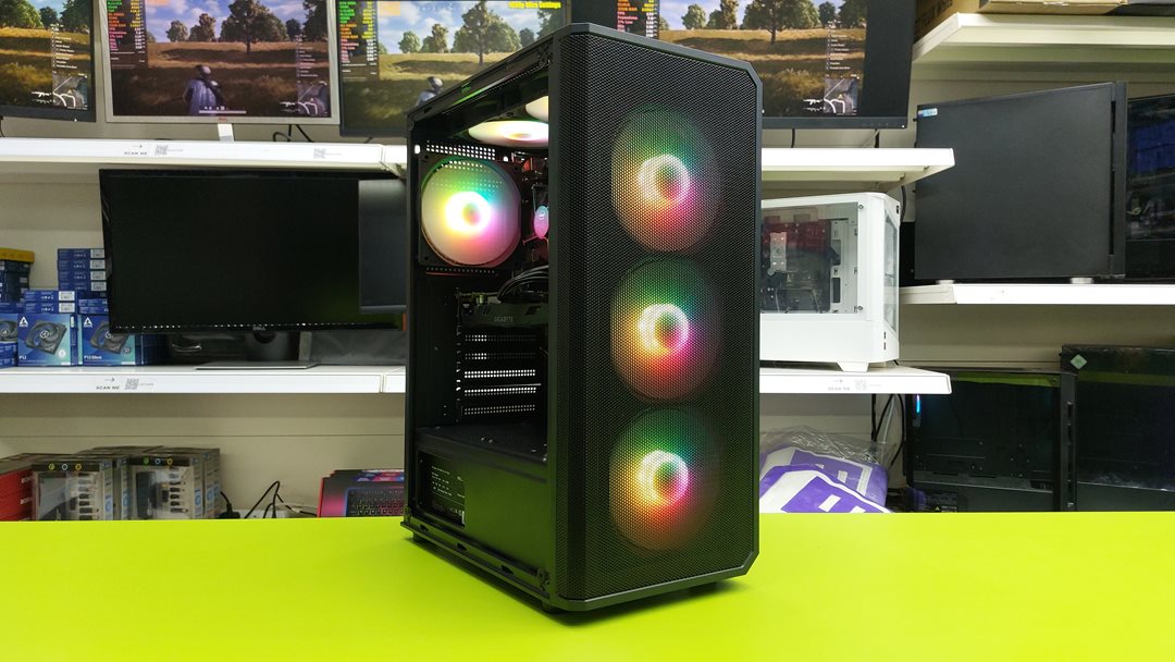CIT Delta Black 1 (2) Used Custom PC Delta / Intel i5 7500 3.80GHz / 8GB RAM / 250GB SSD / Multi Choice Graphics - Image 1