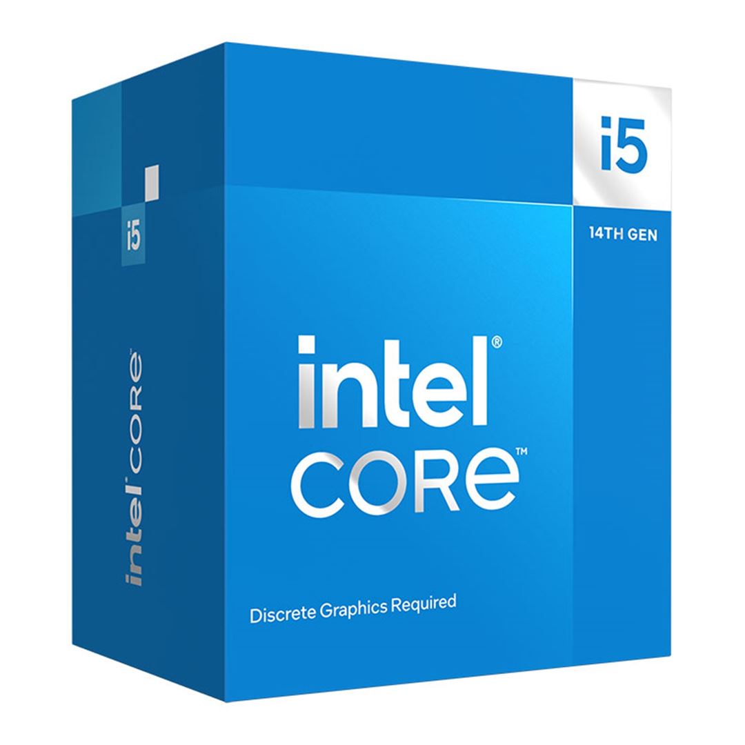 Intel Core i5 14400F Intel Core i5 14400F 10 Core Processor 16 Threads, 4.7GHz LGA 1700 20MB Cache, 65W, Maximum 148W - Image 1
