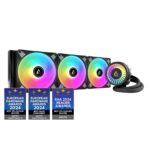 ARCTIC Liquid Freezer III 420 A-RGB - Water Cooling PC, All-in-One CPU AIO Water Cooler, Intel & AMD - Image 2